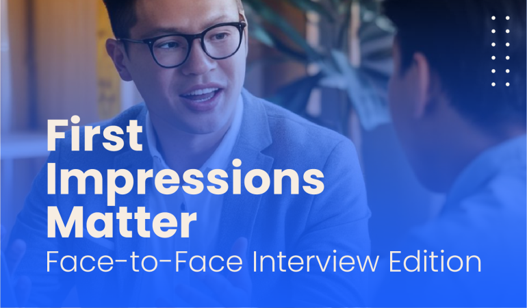 First Impressions Matter